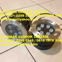 Lampu Kolam Renang Inbow 12V 6W Model Tanam Lampu Kolam Renang Inbow 12V 6W Model Tanam